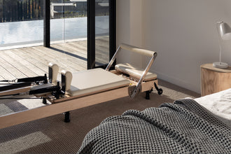 Maple Wood Folding Pilates Reformer - Bedroom Home Gym | Your Reformer