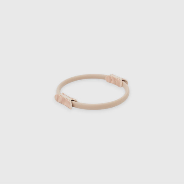 Beige Pilates Ring - Side View | Your Reformer