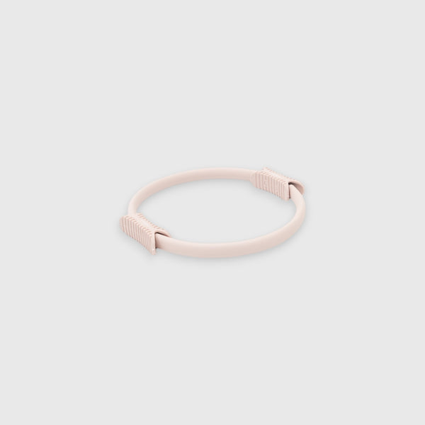 Beige Pilates Ring - Three Quarter View | Your Reformer